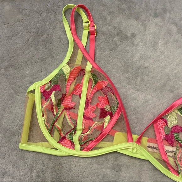 New! For love and lemons petunia underwire bra 24576 - Picture 9 of 14